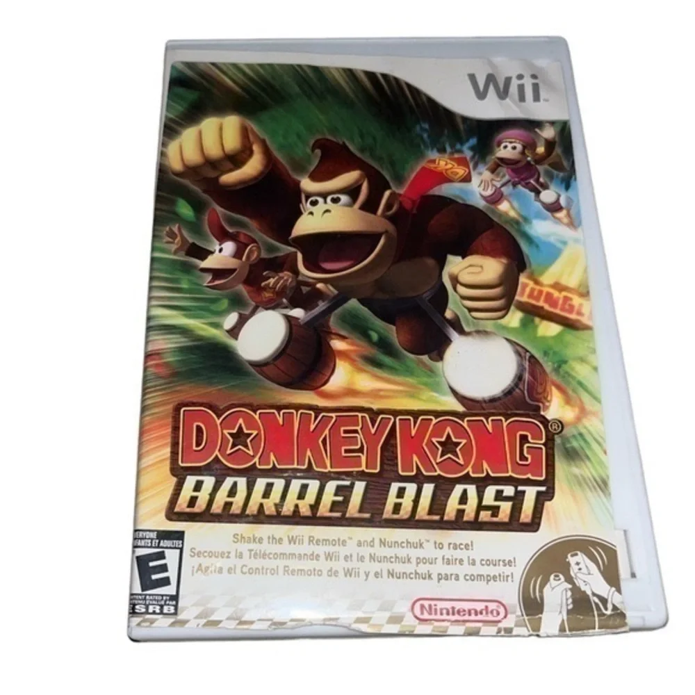Wii Donkey Kong Barrel blast